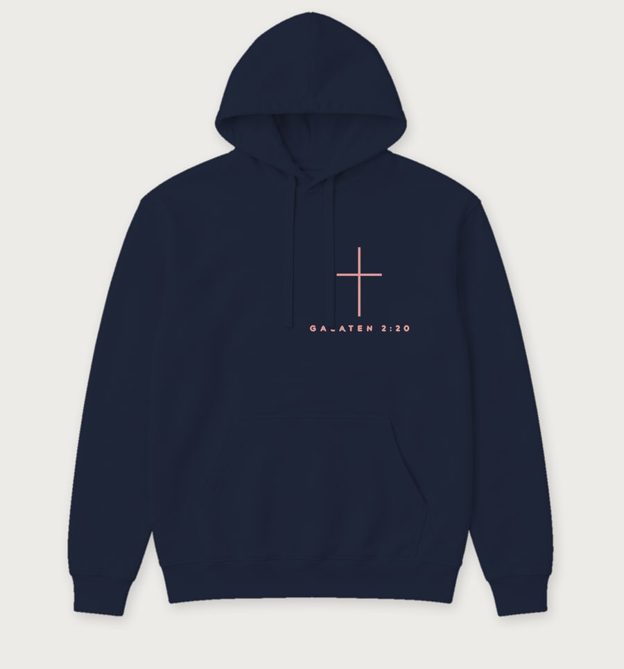 Zacht kruis in Navy, product