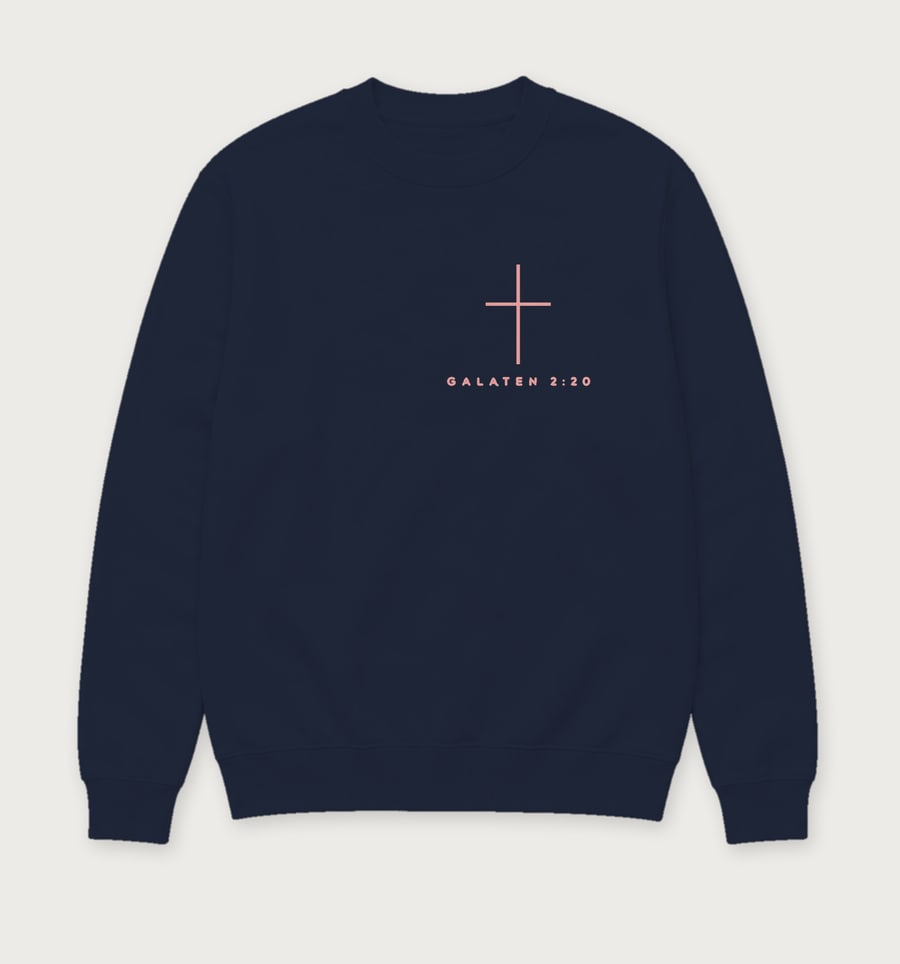 Zacht kruis in Navy, product