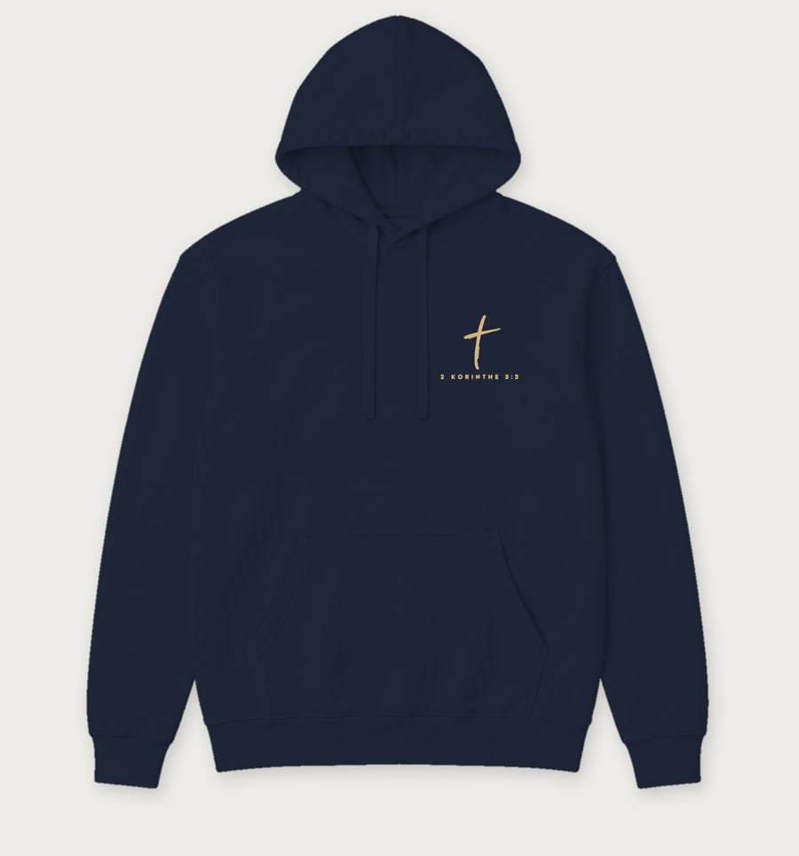 Geschreven in het hart in Navy, product