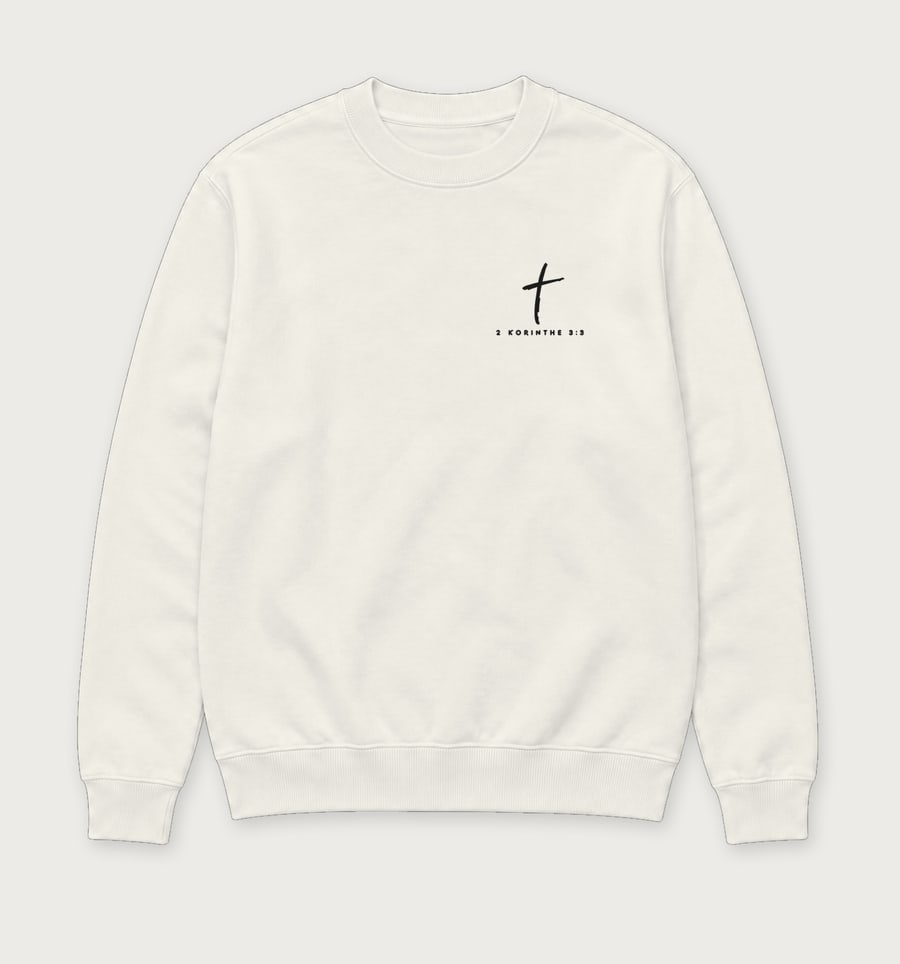 Geschreven in het hart in Off White, product