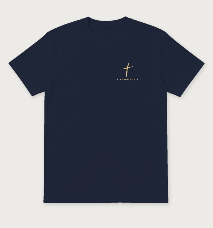 Geschreven in het hart in Navy, product