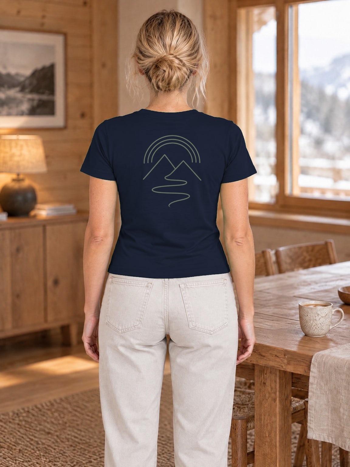 Weg omhoog in Navy, sfeer