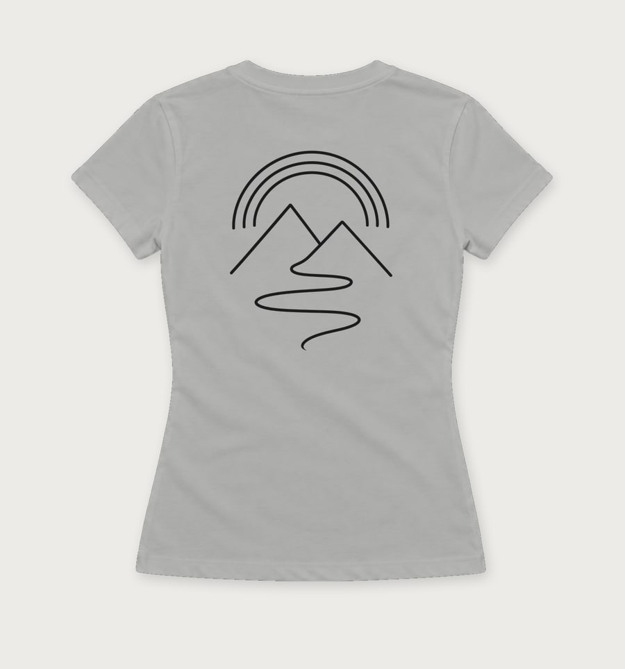 Weg omhoog in Heather Grey, back